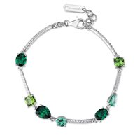 Bracciale Brosway Donna FANCY LIFE GREEN in Argento Cubic Zirconia FLG151